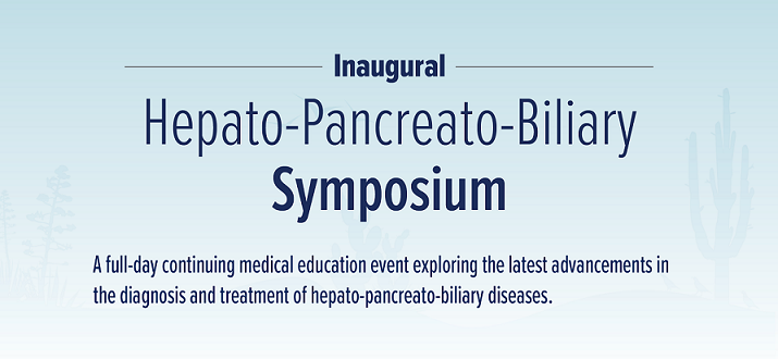 Inaugural Hepato-Pancreato-Biliary Symposium Banner