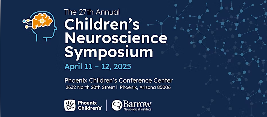 PCH 27th Annual Neuroscience Symposium 2025 Banner