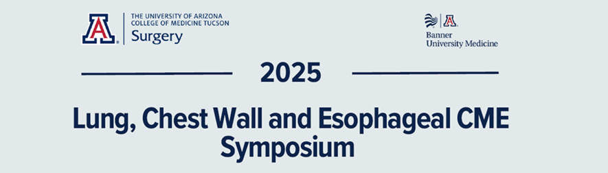Lung, Chest Wall and Esophageal CME Symposium 2025 Banner