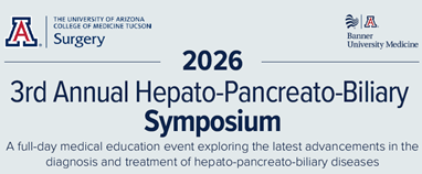 3rd Annual Hepato-Pancreato-Biliary Symposium 2026 Banner