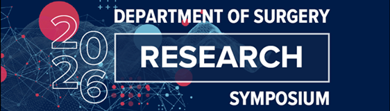 Department of Surgery Research Symposium 2026 Banner