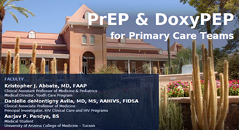 HIV Pre-Exposure Prophylaxis (PrEP) & DoxyPEP for Primary Care Teams 2026-2028 Banner