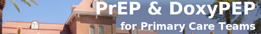 HIV Pre-Exposure Prophylaxis (PrEP) & DoxyPEP for Primary Care Teams 2026-2028 Banner